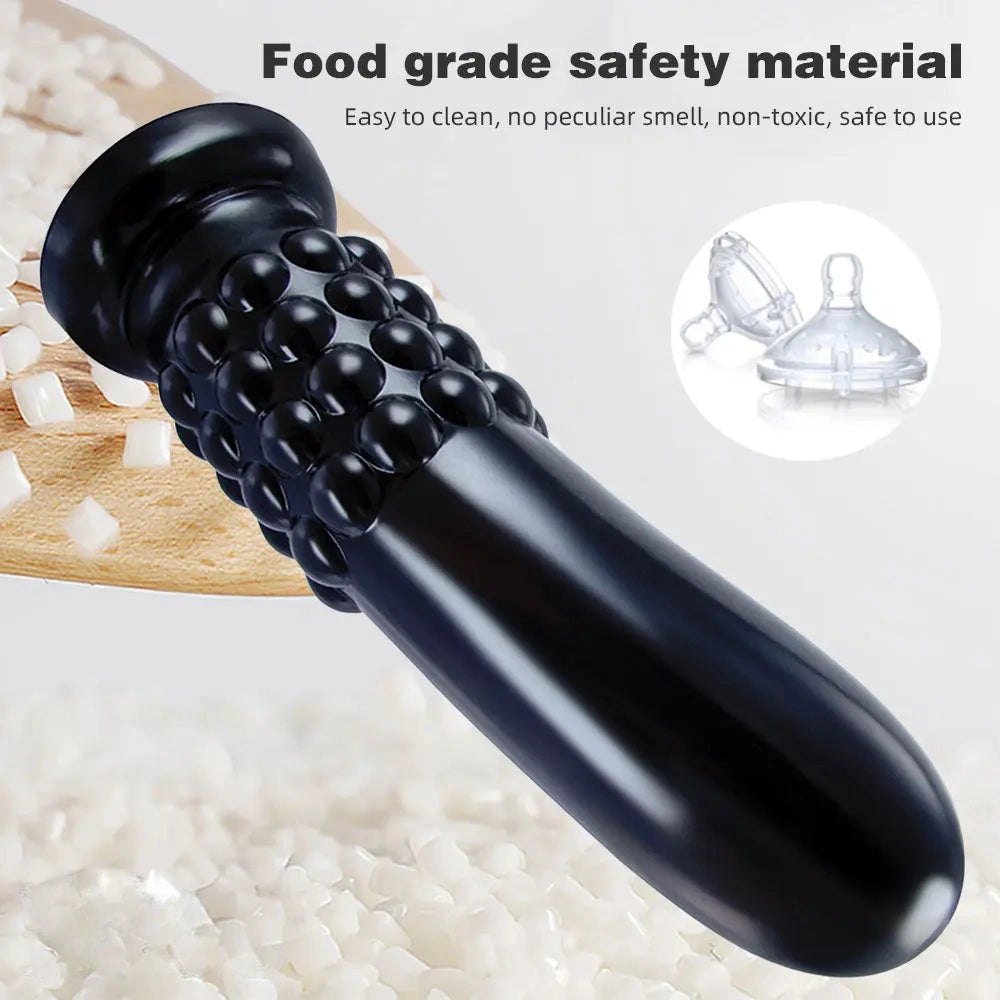 Beaded suction cup dildo, photo 4