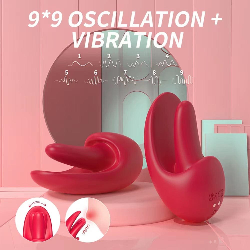 Beak-shaped silicone clit and nipple vibrator, photo 2