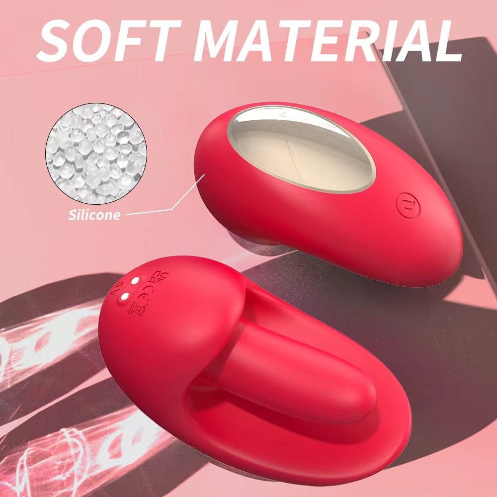 Beak-shaped silicone clit and nipple vibrator, photo 5