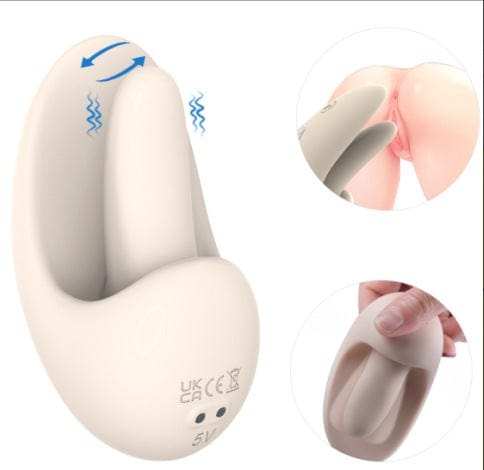 Beak-shaped silicone clit and nipple vibrator, photo 8
