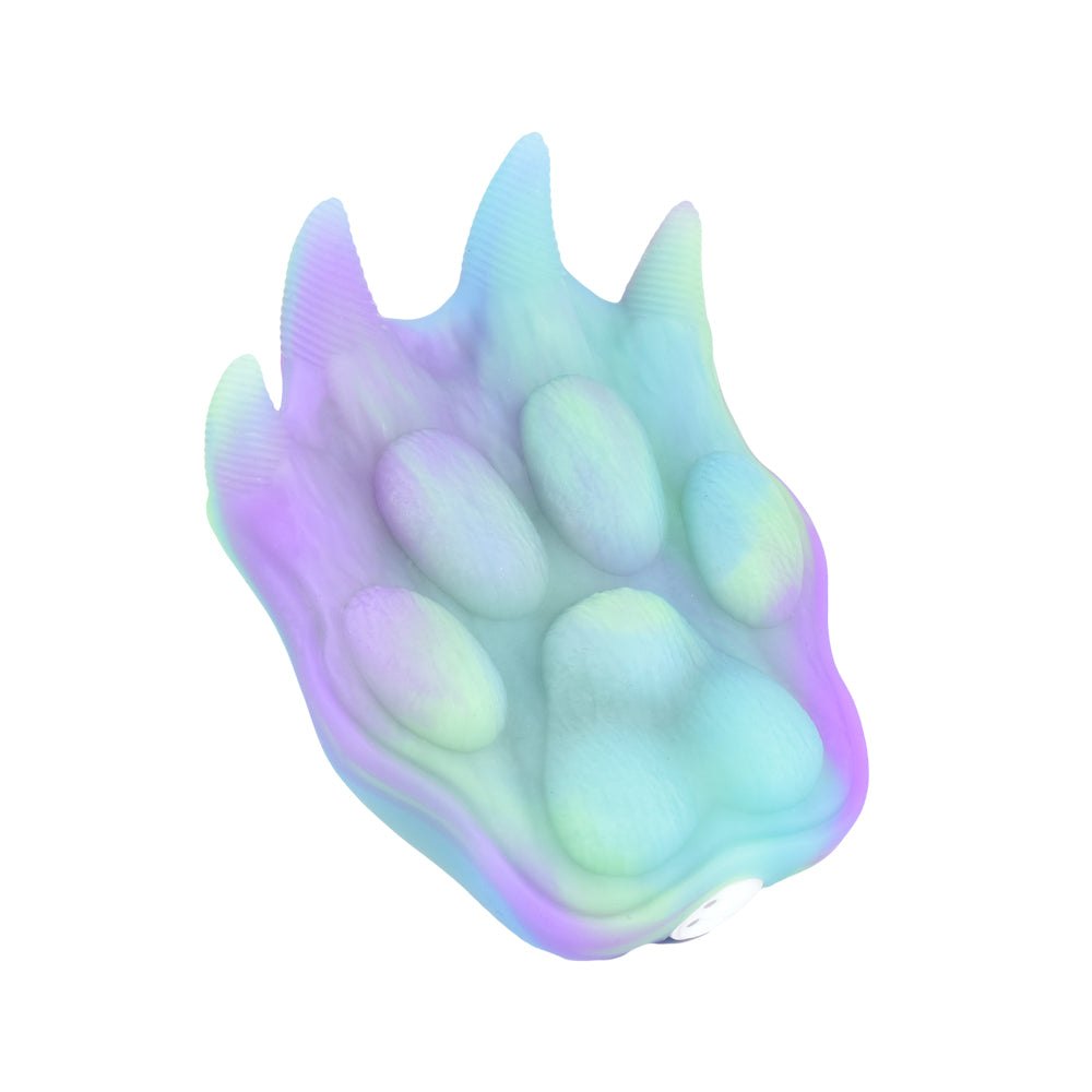 Pastel swirl bear paw textured grinding cushion, photo 1