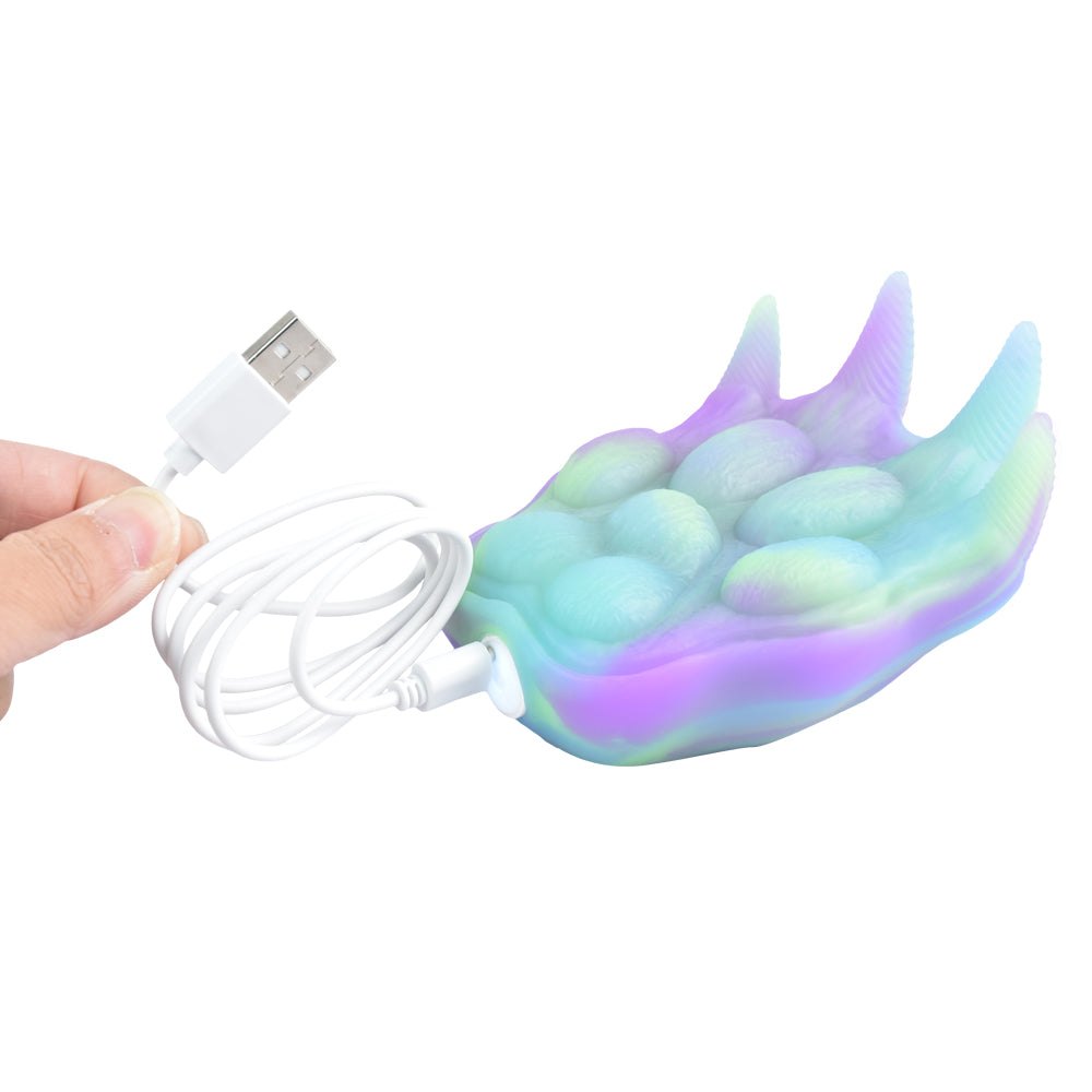 Pastel swirl bear paw textured grinding cushion, photo 10