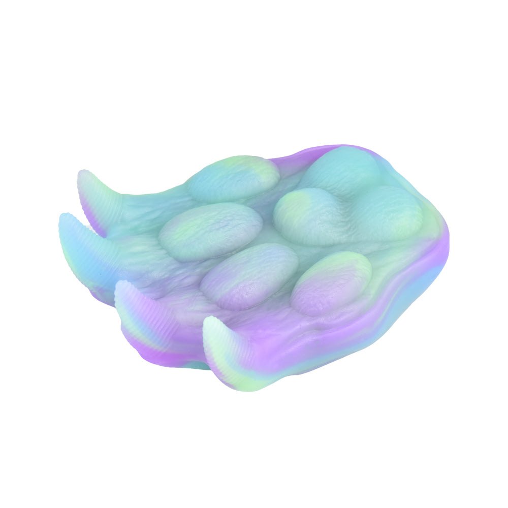 Pastel swirl bear paw textured grinding cushion, photo 12