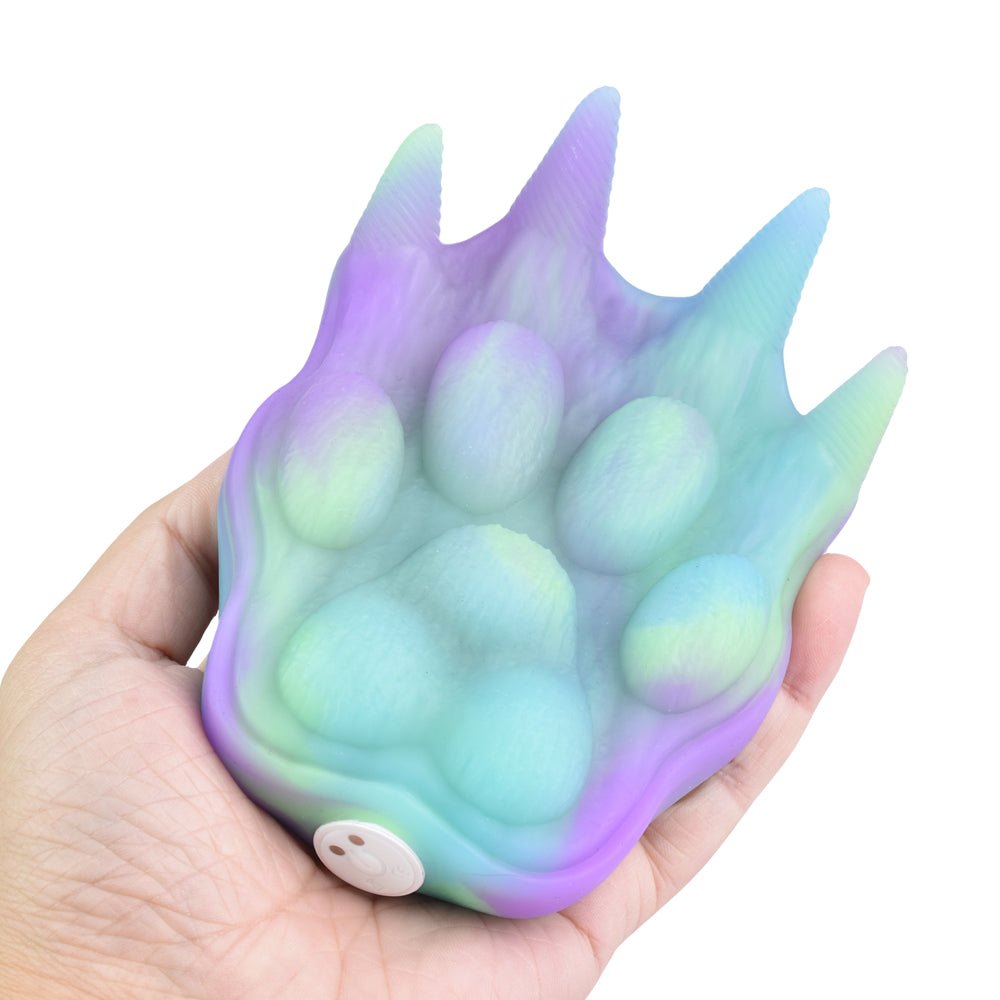 Pastel swirl bear paw textured grinding cushion, photo 14