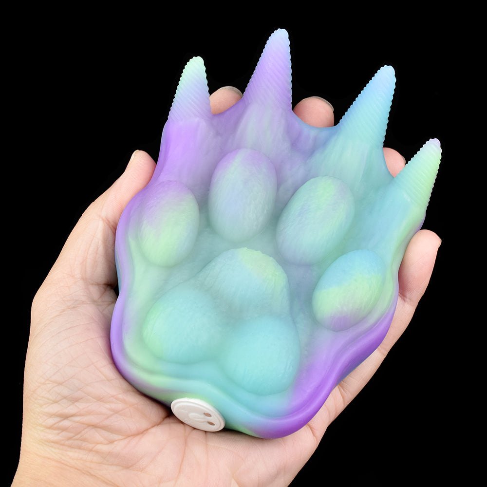 Pastel swirl bear paw textured grinding cushion, photo 16