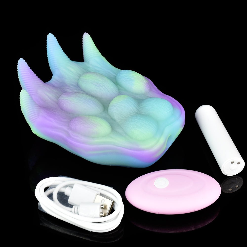 Pastel swirl bear paw textured grinding cushion, photo 4