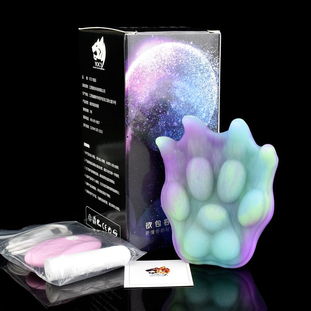 Pastel swirl bear paw textured grinding cushion, photo 9