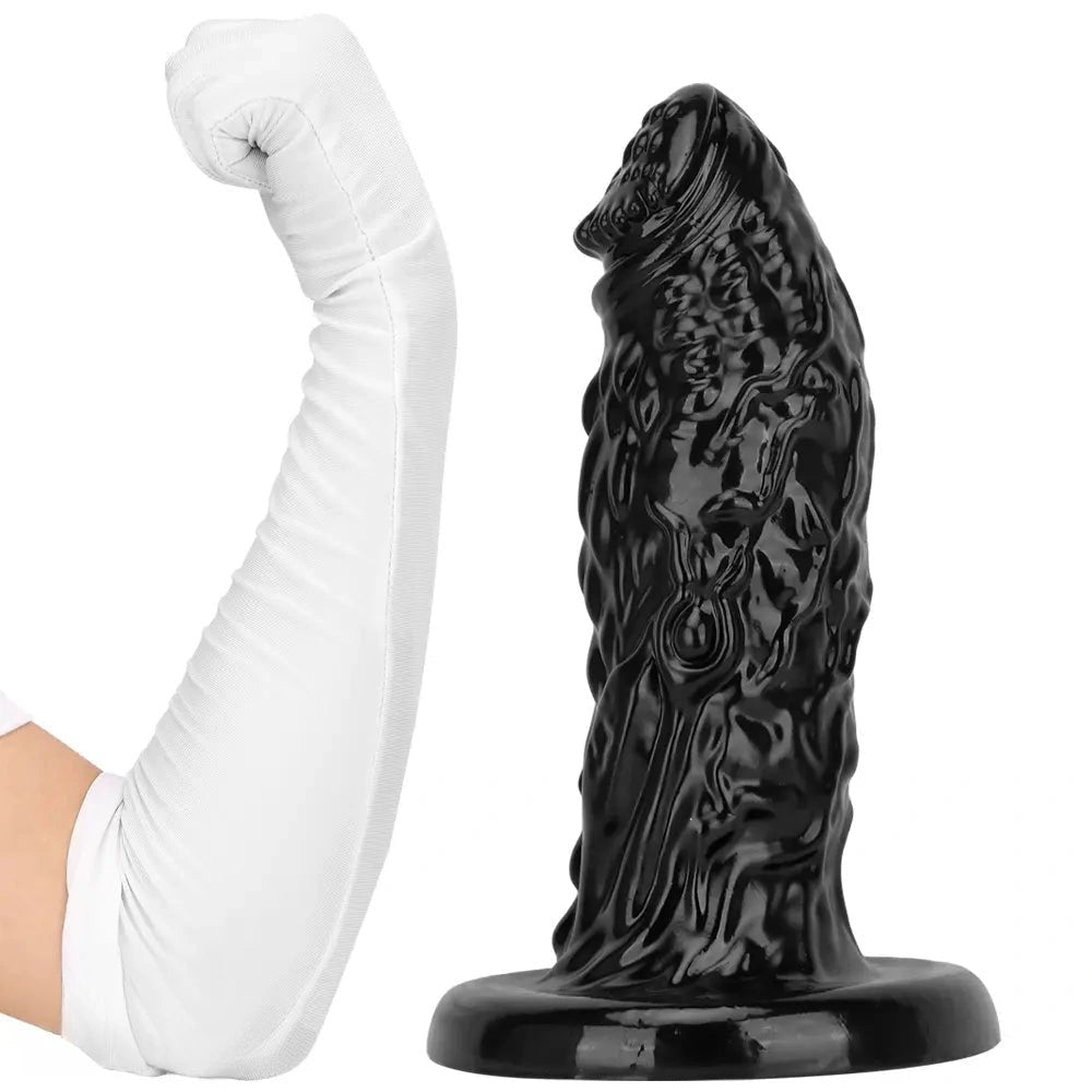 Black scaled beast claw fist dildo, photo 3