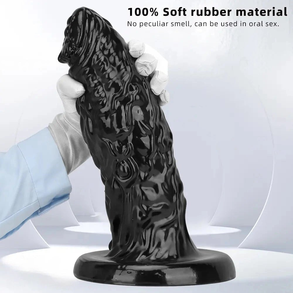 Black scaled beast claw fist dildo, photo 6