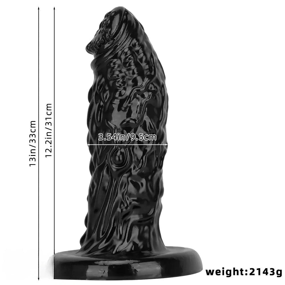 Black scaled beast claw fist dildo, photo 9