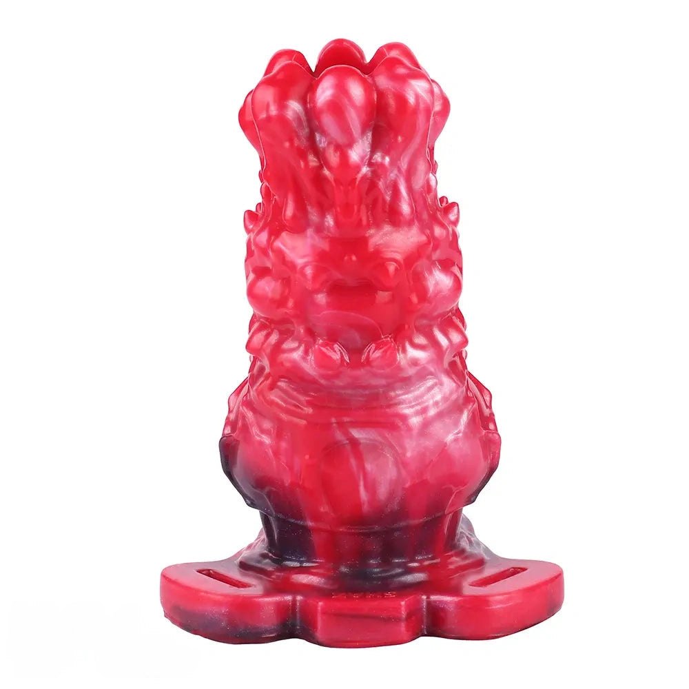 Red beast head fantasy dildo, photo 1