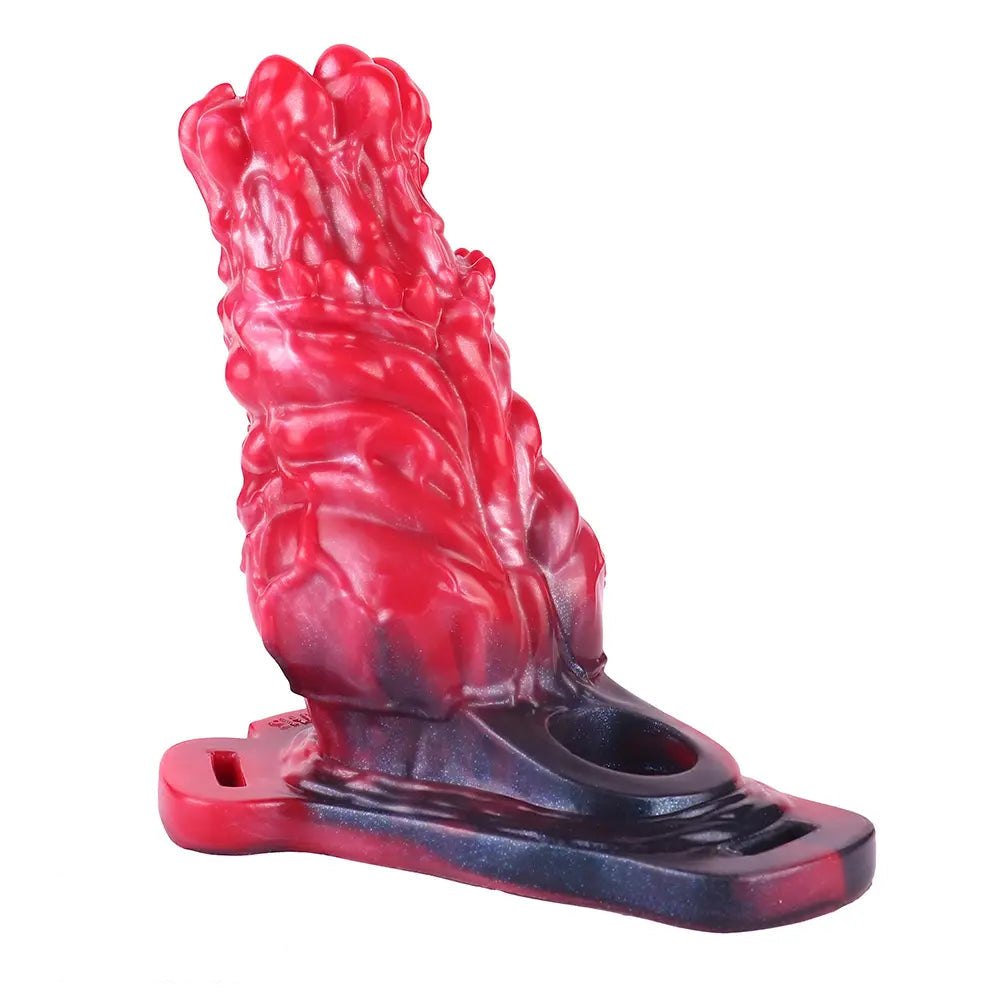 Red beast head fantasy dildo, photo 3
