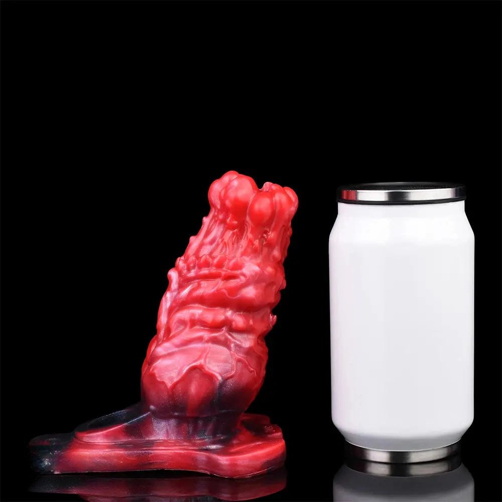 Red beast head fantasy dildo, photo 9