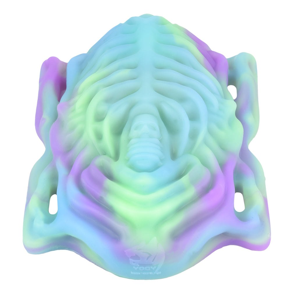 Pastel swirl beetle shell ribbed grinding cushion, photo 1