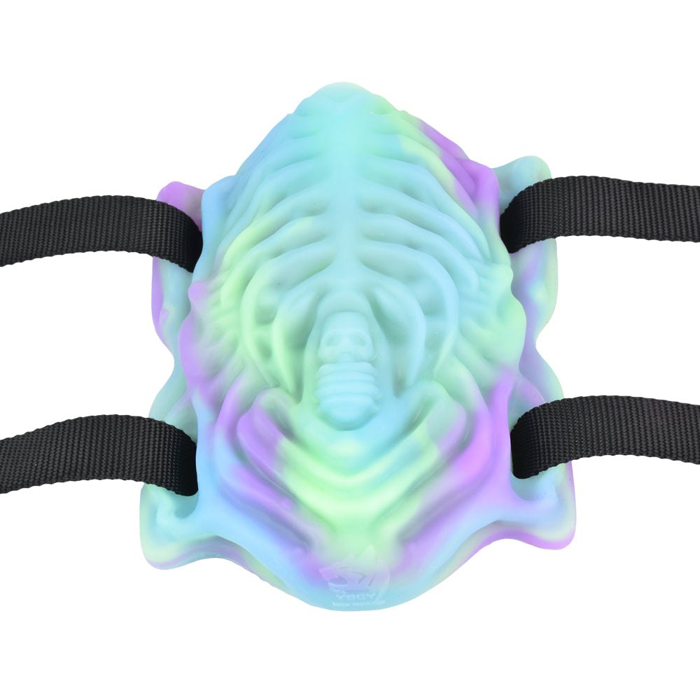 Pastel swirl beetle shell ribbed grinding cushion, photo 10