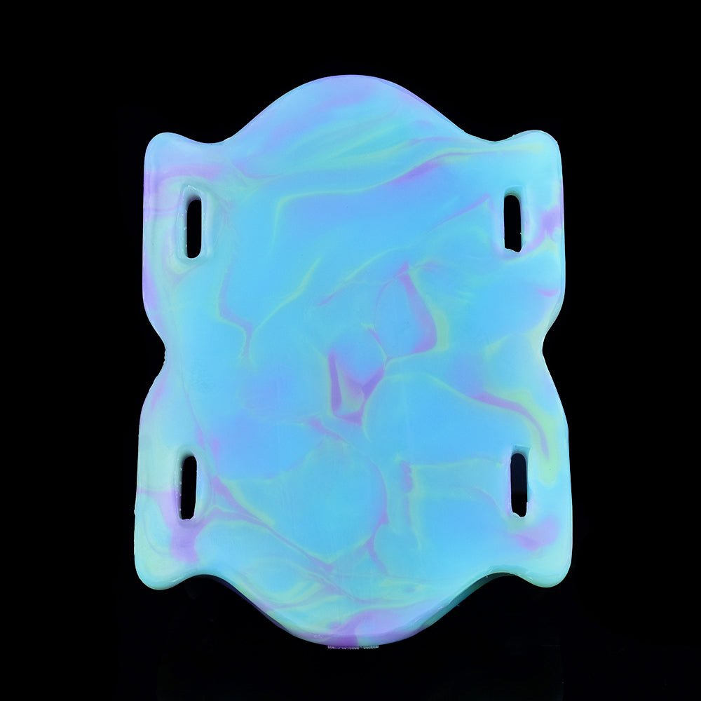 Pastel swirl beetle shell ribbed grinding cushion, photo 15