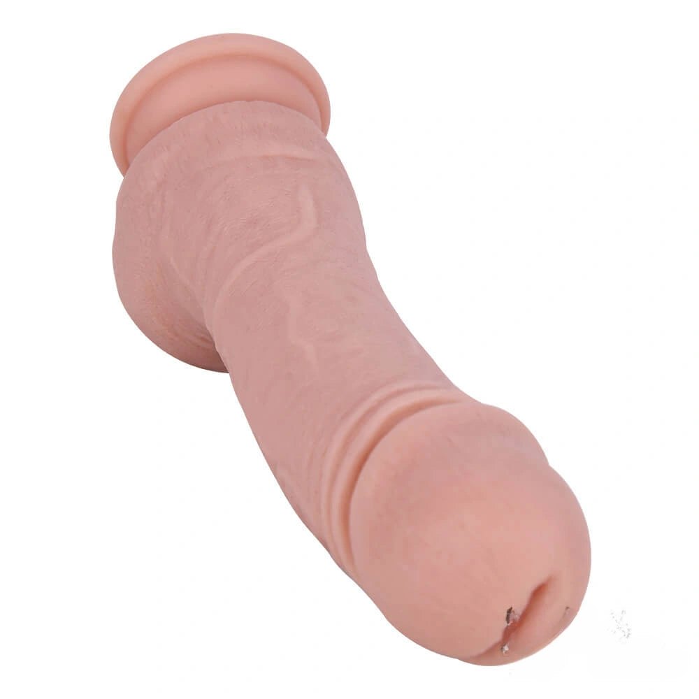 Flesh liquid silicone suction cup dildo, photo 5