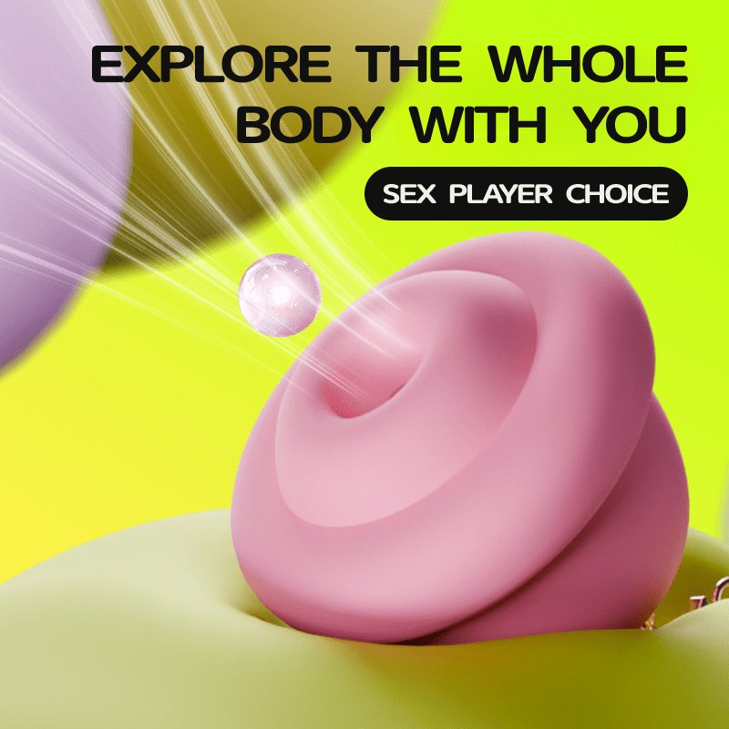 Pink bell shaped silicone necklace vibrator, photo 3