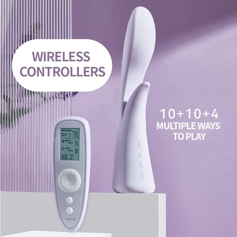 Bendable g-spot vibrator with remote control, photo 3