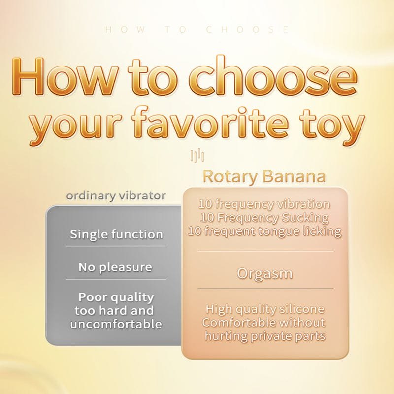 Yellow and white bendable banana vibrator, photo 4