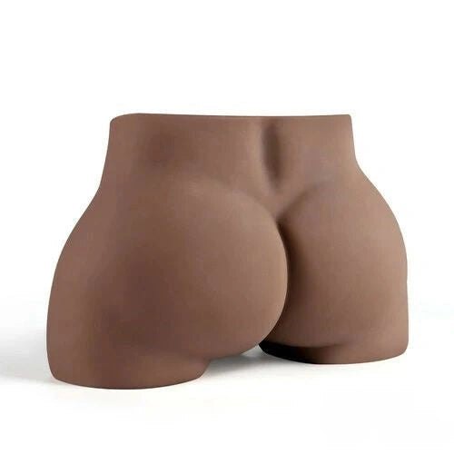 Coffee bendable silicone male torso doll, photo 4