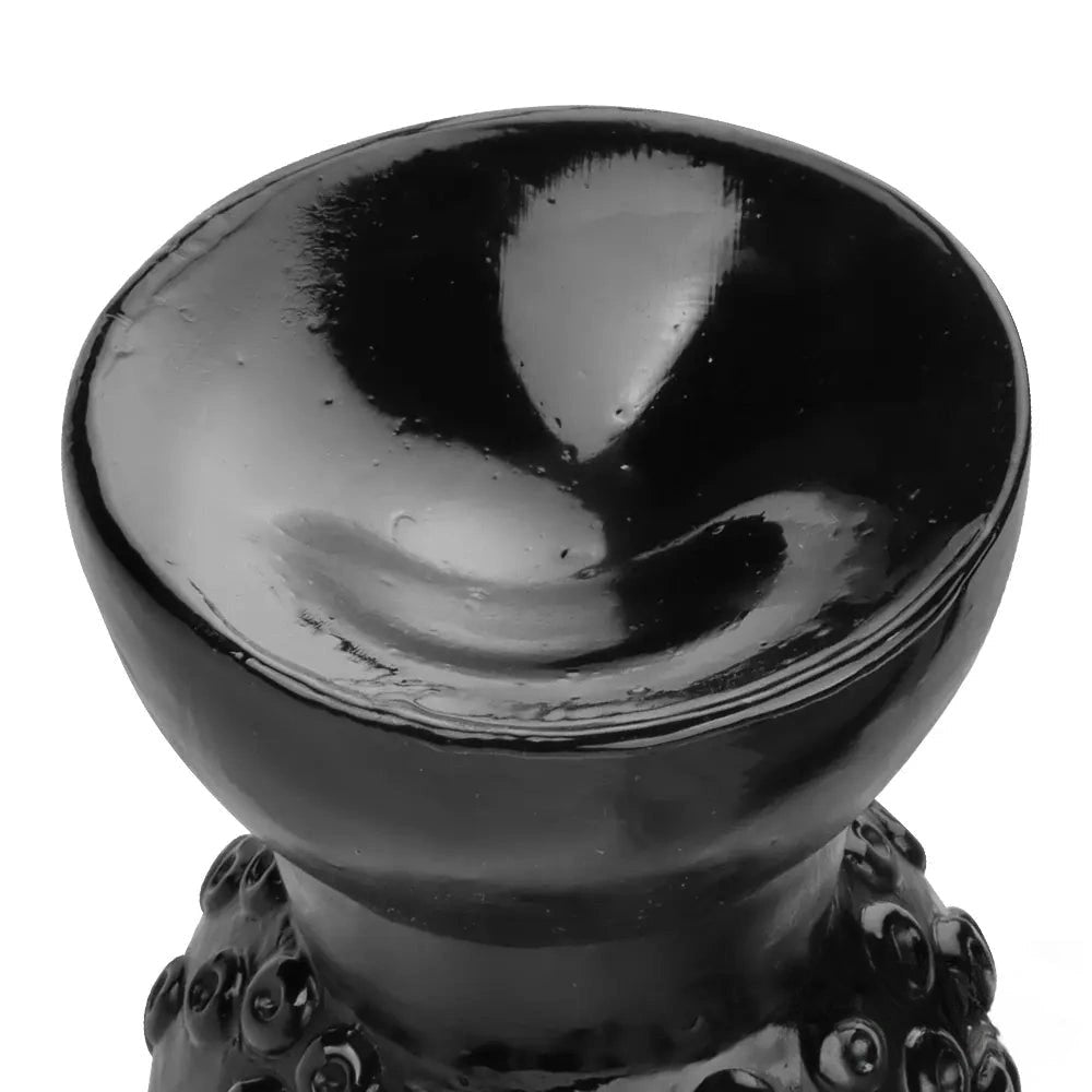 Black beaded pvc anal dildo, photo 12
