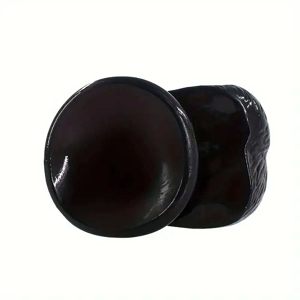 Big black realistic PVC dildo, photo 4