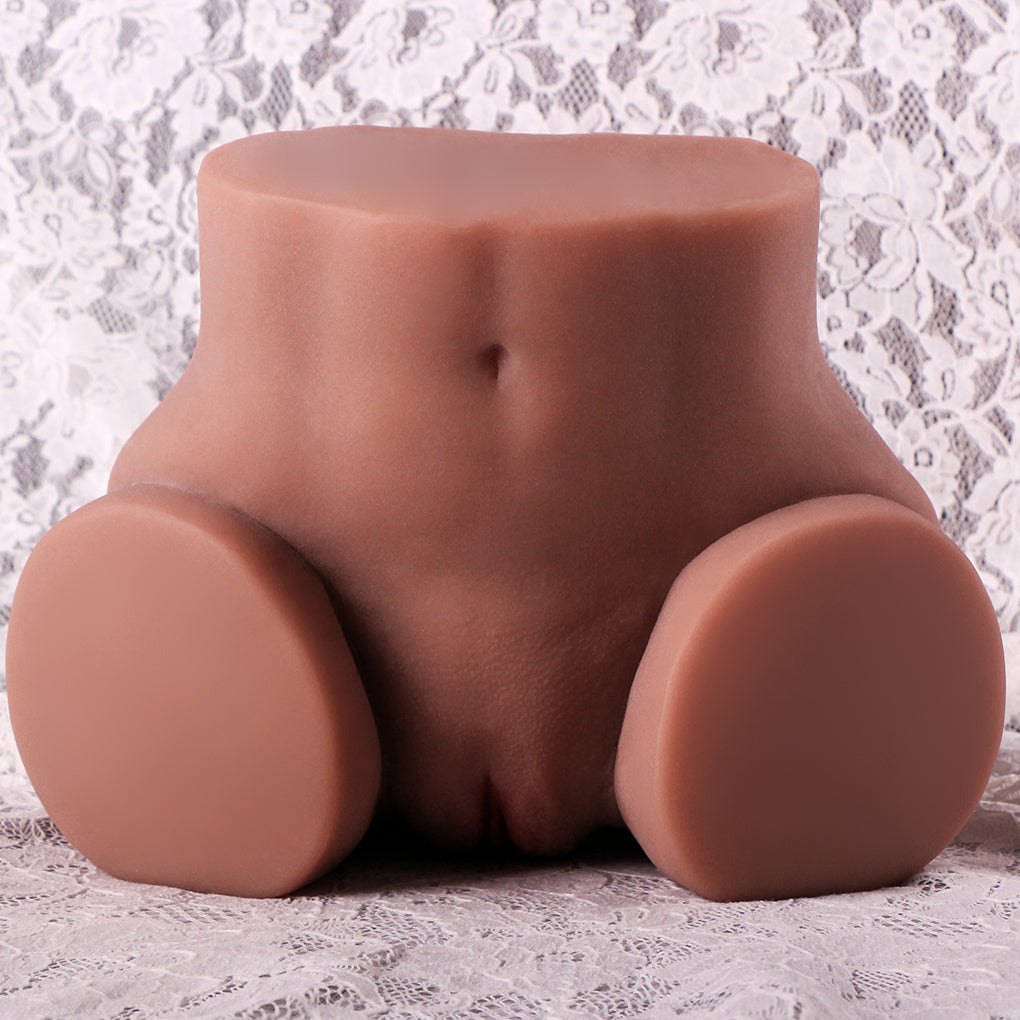 Brown TPE sex doll torso with round butt, photo 8