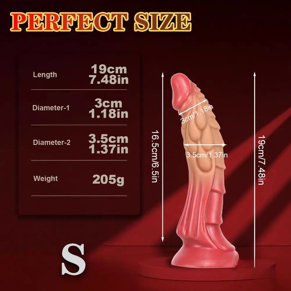 Dragon-scale fantasy dildo, photo 2