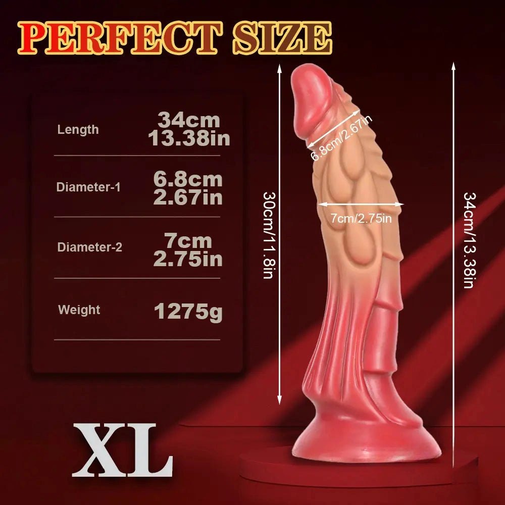 Dragon-scale fantasy dildo, photo 3
