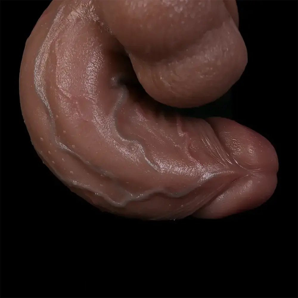 Flesh tone big girth realistic dildo, photo 4