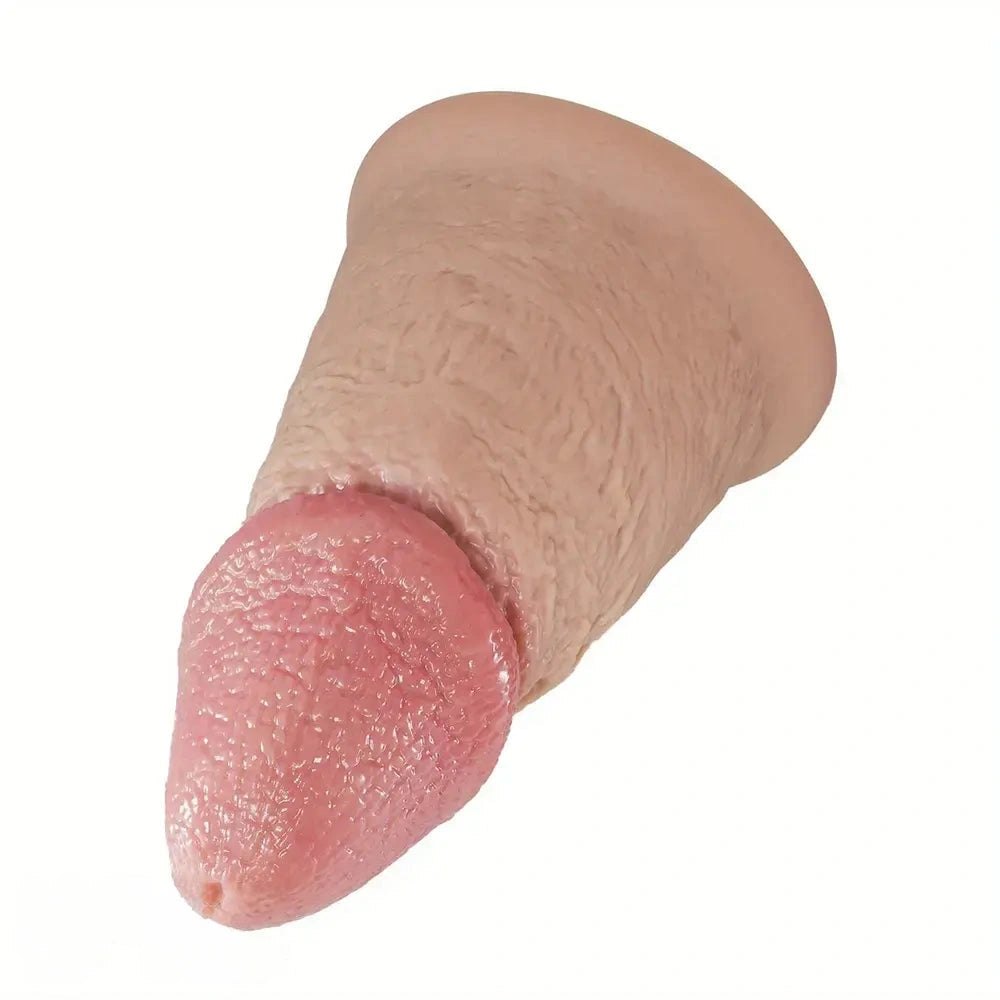 Big glans thick silicone dildo, photo 3