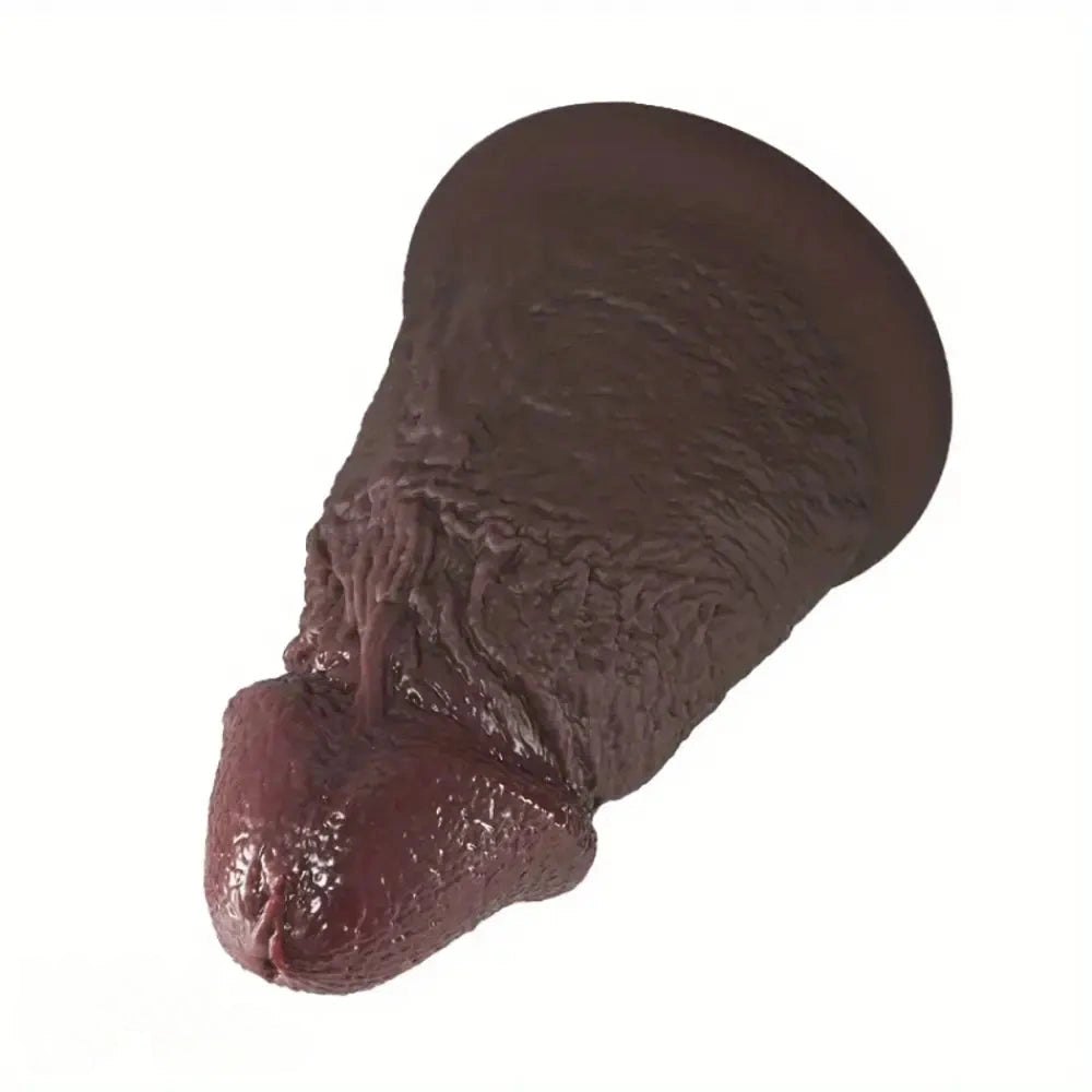 Big glans thick silicone dildo, photo 4