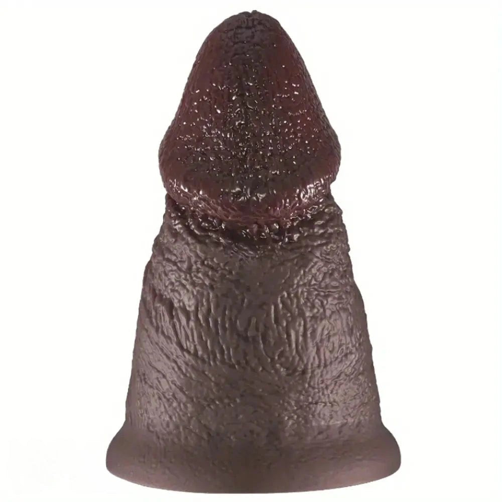 Big glans thick silicone dildo, photo 5
