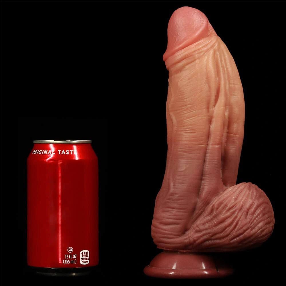 Thick big glans suction cup dildo, photo 1