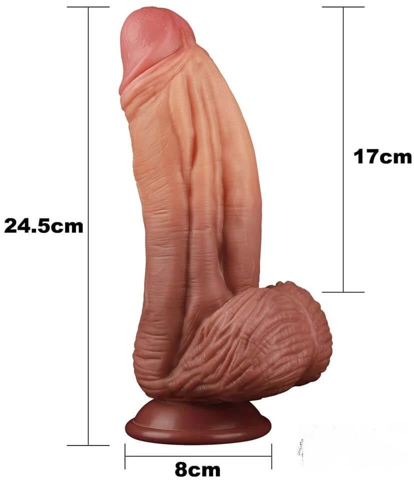Thick big glans suction cup dildo, photo 3