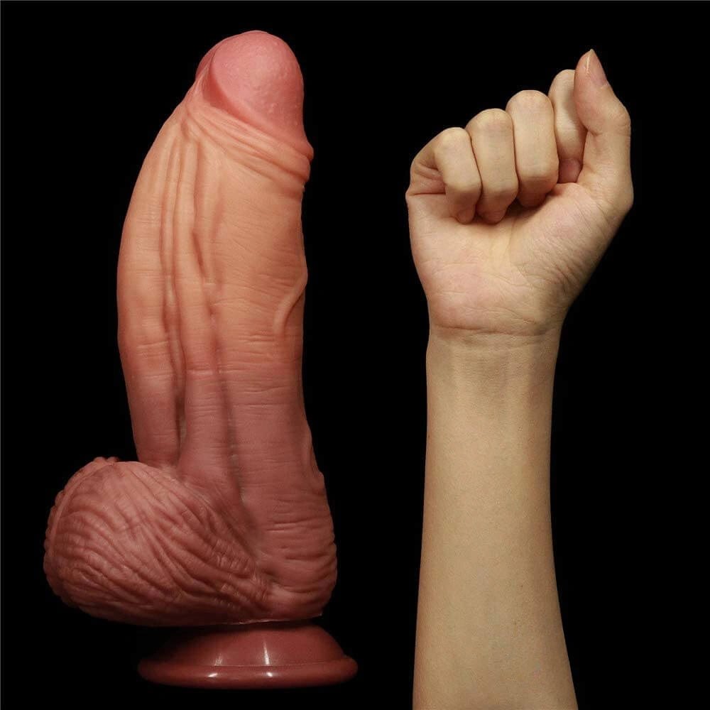Thick big glans suction cup dildo, photo 4