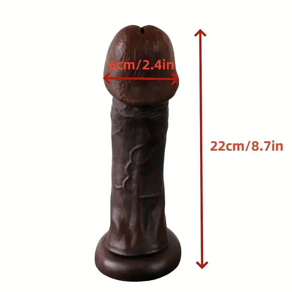 Mushroom head pvc dildo, photo 5