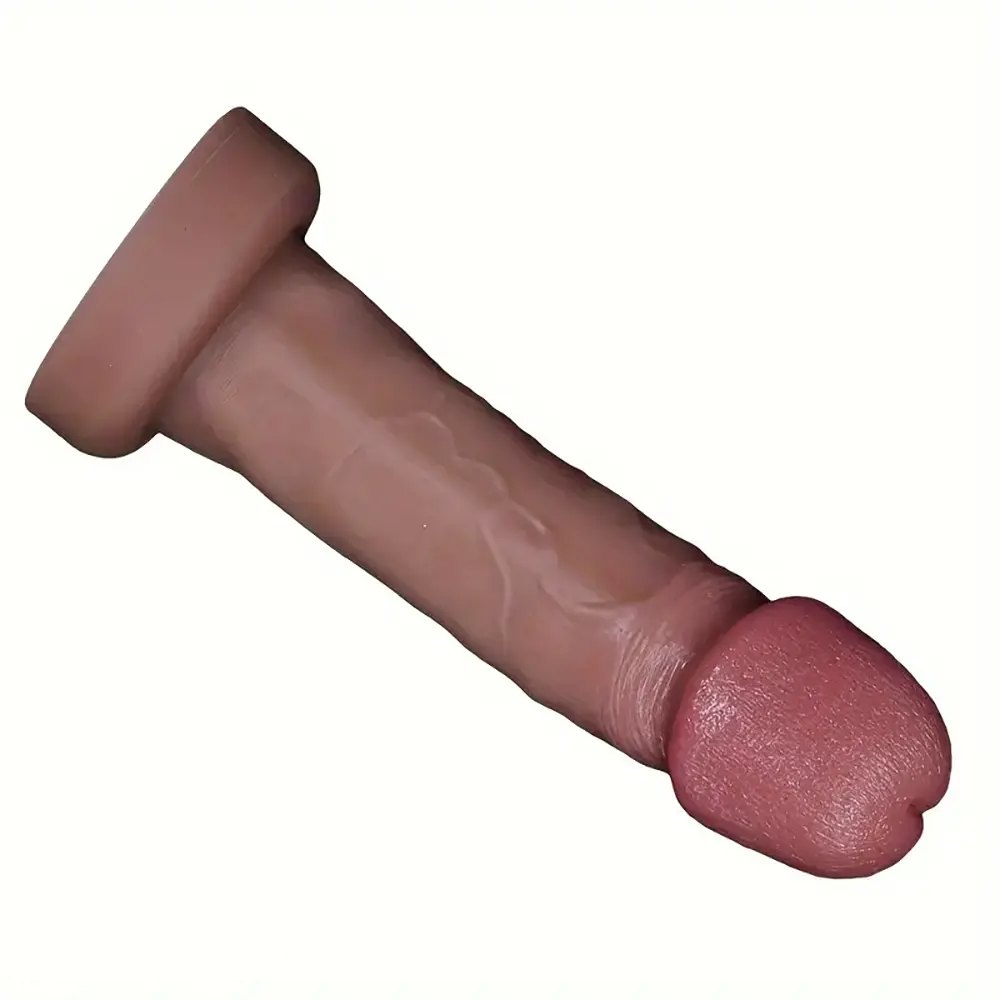Flesh silicone suction cup dildo, photo 8