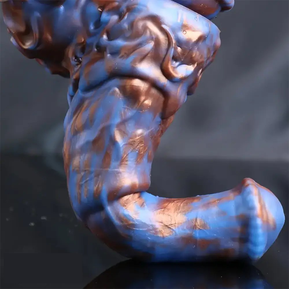 Marbled animal-style dildo, photo 2