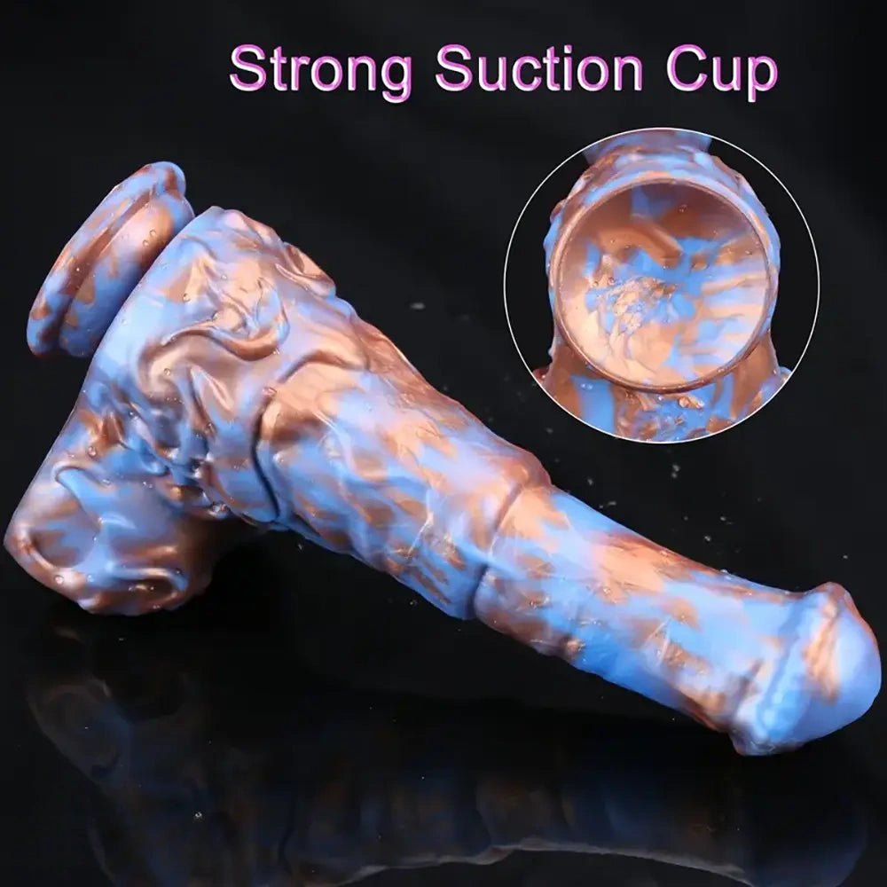 Marbled animal-style dildo, photo 4