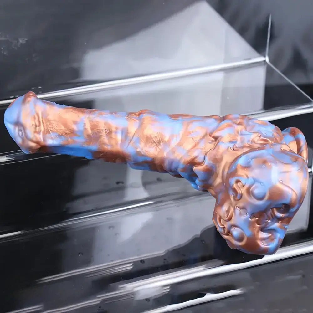 Marbled animal-style dildo, photo 5