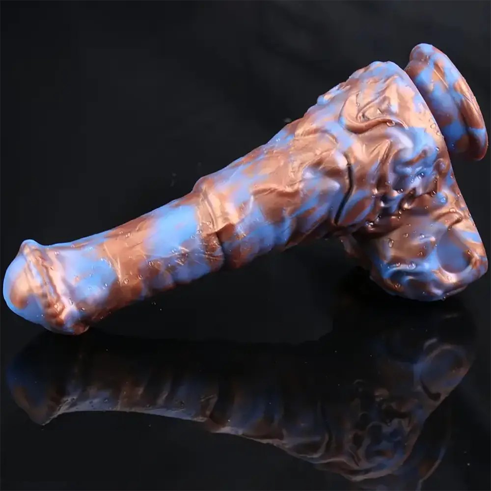 Marbled animal-style dildo, photo 6
