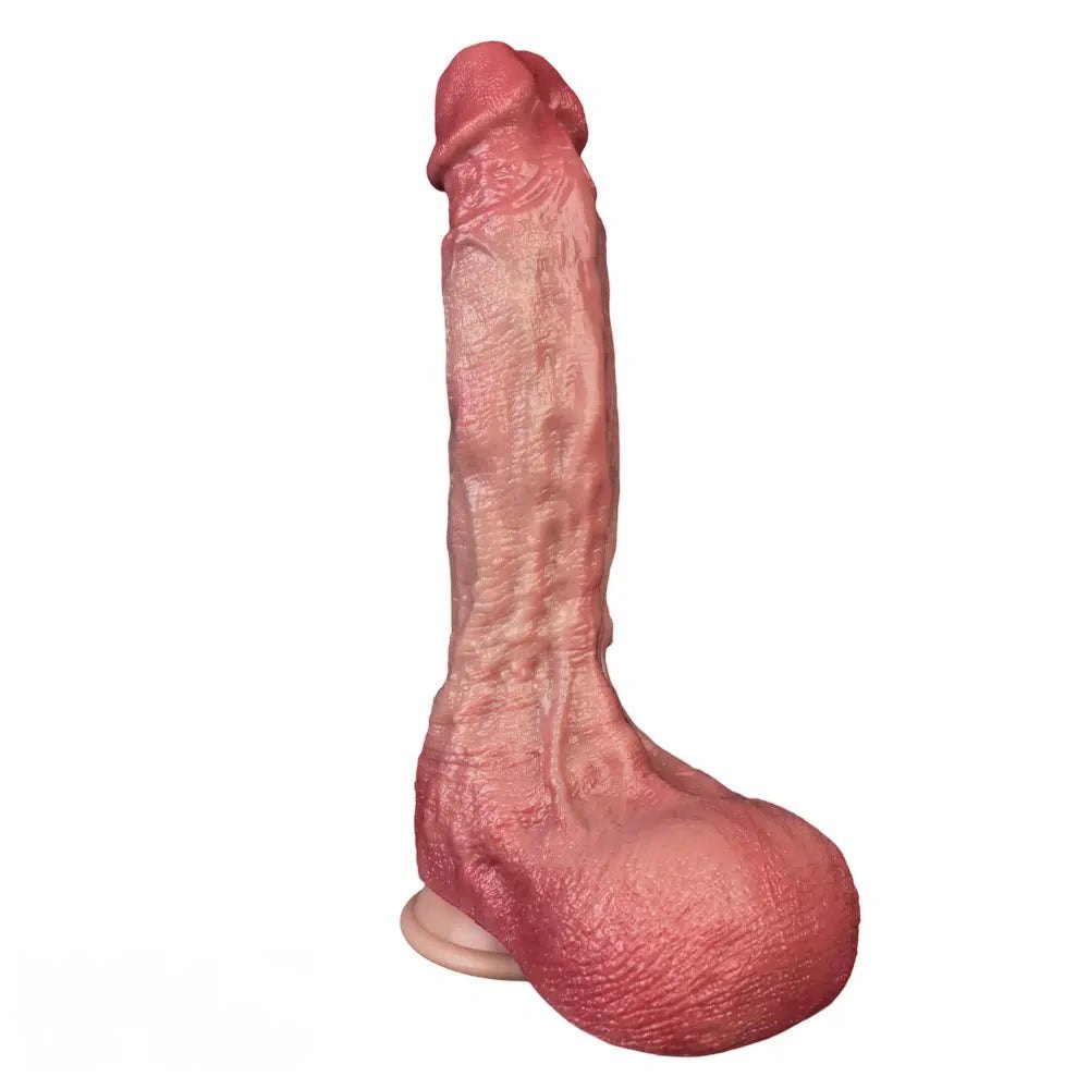 Flesh tone liquid silicone suction cup dildo, photo 3
