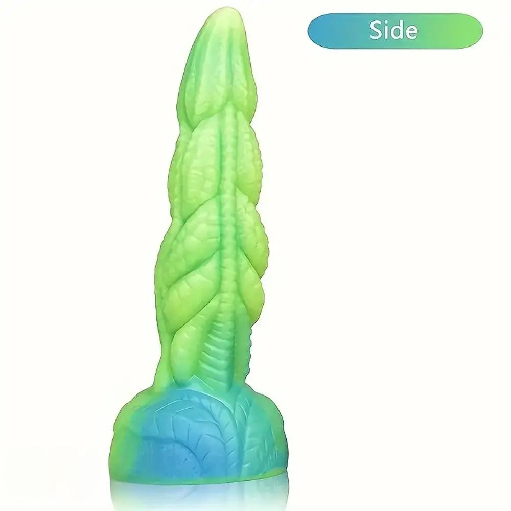 Colorful liquid silicone monster fantasy dildo, photo 8