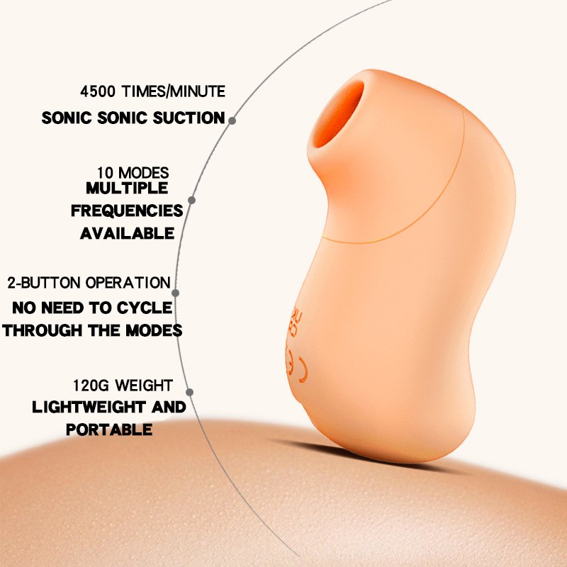 Big mouth suction massager with round opening, photo 5