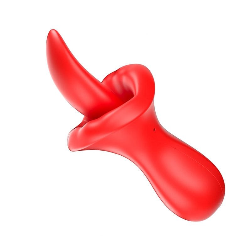 Red big mouth suction vibrator, photo 8