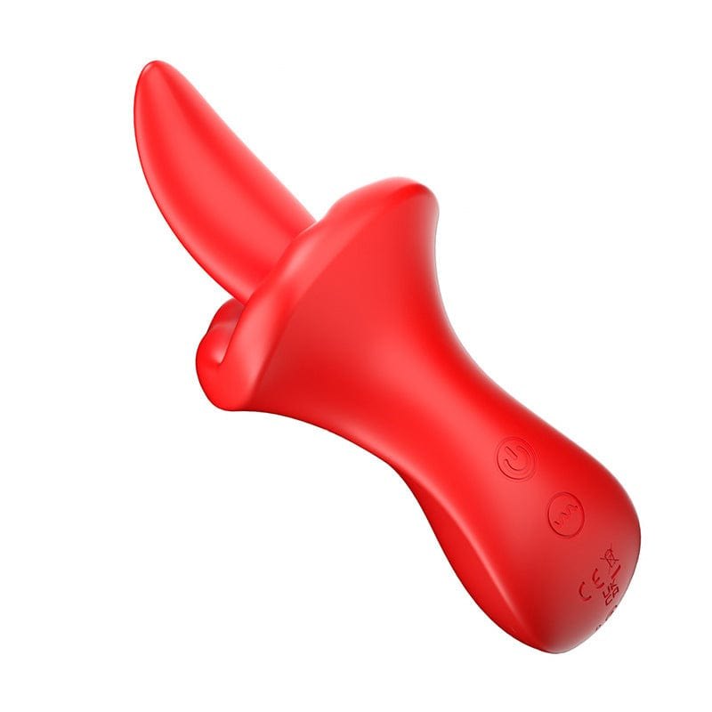 Red big mouth suction vibrator, photo 9