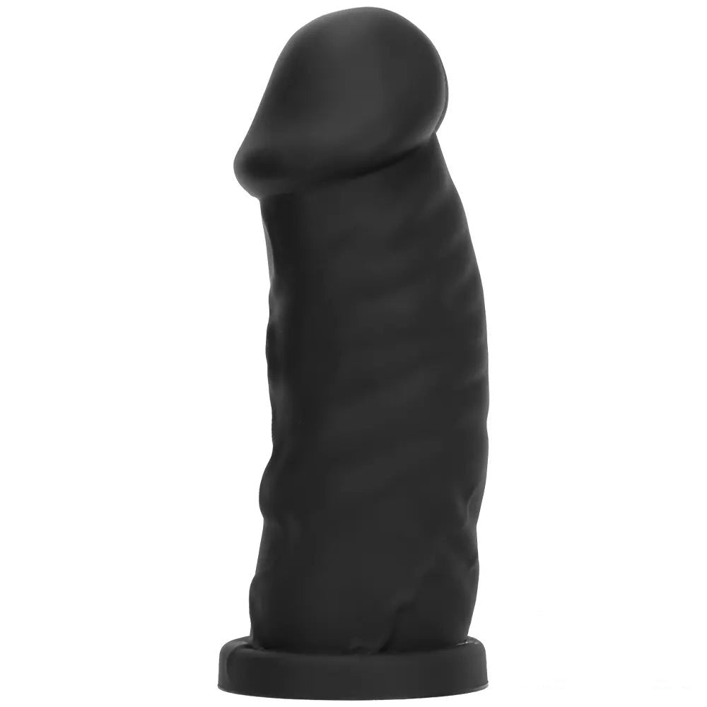 Black silicone mushroom head suction cup dildo, photo 10