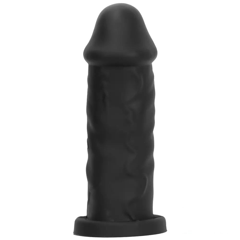 Black silicone mushroom head suction cup dildo, photo 11